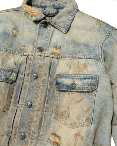 Type III stretch denim jacket