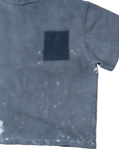 Sun faded box t-shirt Brown