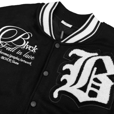 Dirty black jacket jean