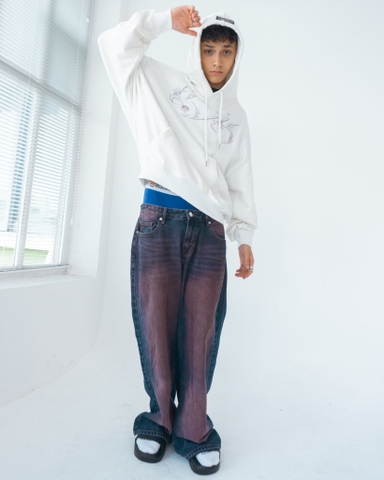 BLACKORP Glitter dots Logo - PIGMENT DYED T-shirt