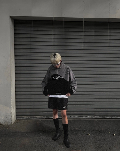 Layered metal destroy- Hoodie