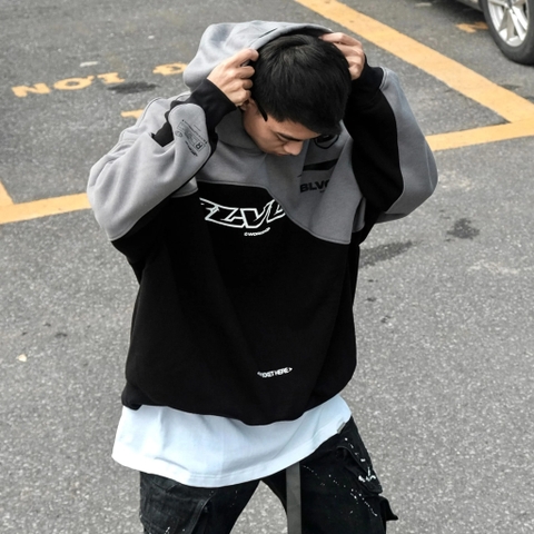 Layered metal destroy- Hoodie