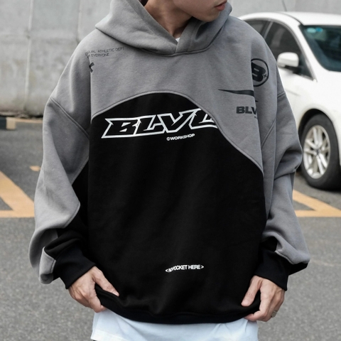 Layered metal destroy- Hoodie