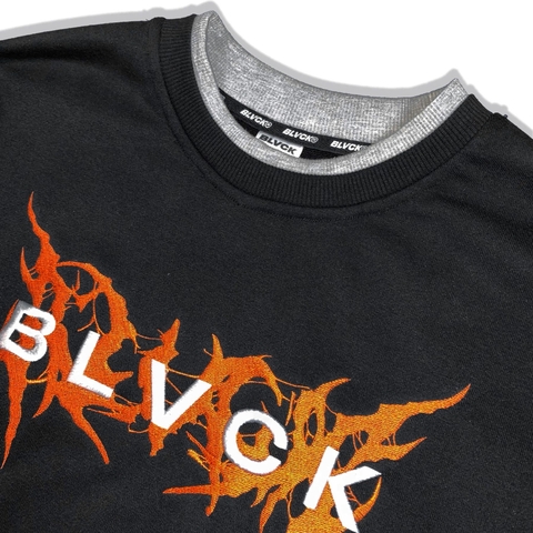 BLACKORP Glitter dots Logo - PIGMENT DYED T-shirt