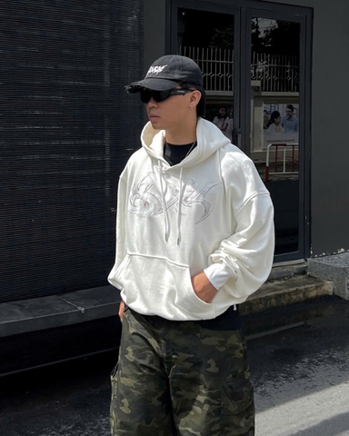 BLACKORP Glitter dots Logo - PIGMENT DYED T-shirt