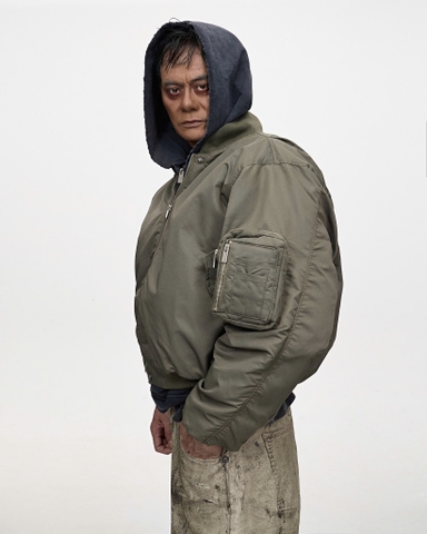 After war jacket - Red