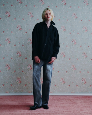 Western Denim Blue Pants