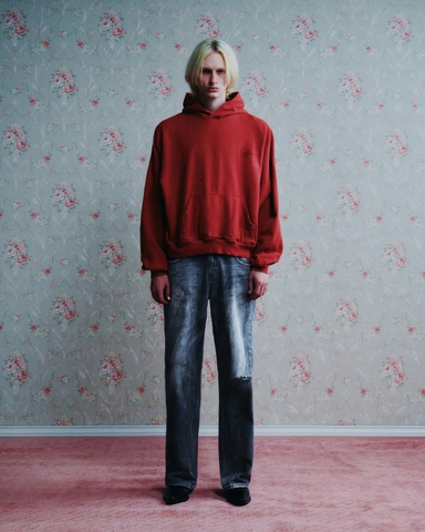 Western Denim Blue Pants