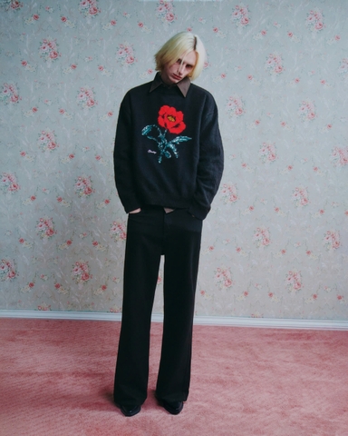 Cat scatching cream denim