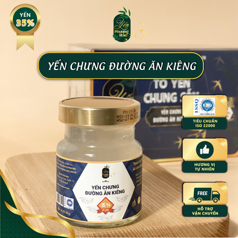 Yến Chưng Đường Ăn Kiêng 35% Yến Tươi