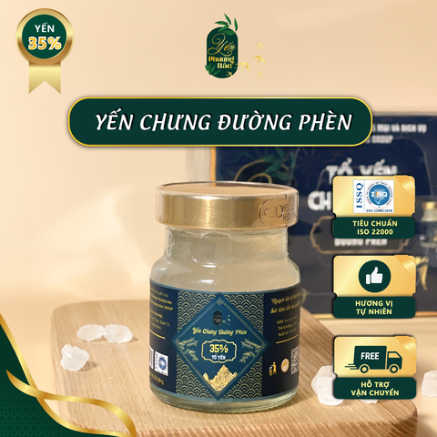 Yến Chưng Đường Phèn 35% Yến Tươi