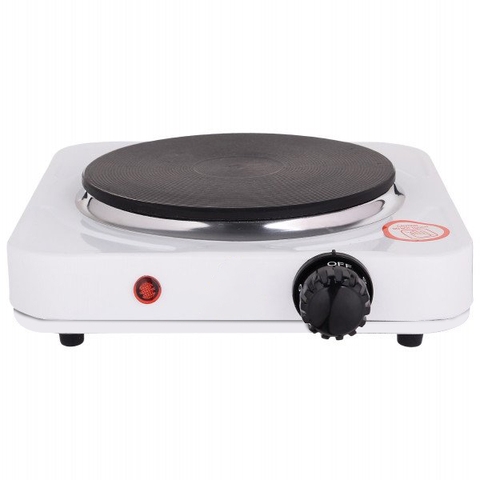 Bếp Điện Đơn Mặt Trắng