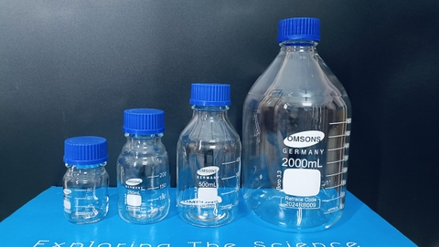 Chai trung tính trắng nắp vặn xanh 2000ml, Hãng OMSONS GERMANY