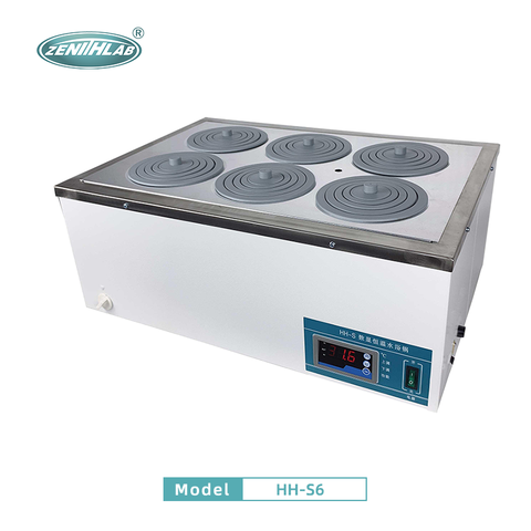 Bể cách thủy 6 vị trí, Model: HH-S6 hãng ZENITH