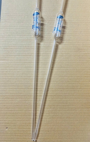 Pipet bầu 25ml, Class A, Hãng OMSONS GERMANY