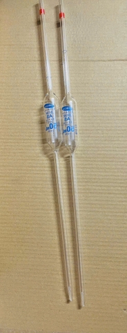 Pipet bầu 50ml, Class A, Hãng OMSONS GERMANY