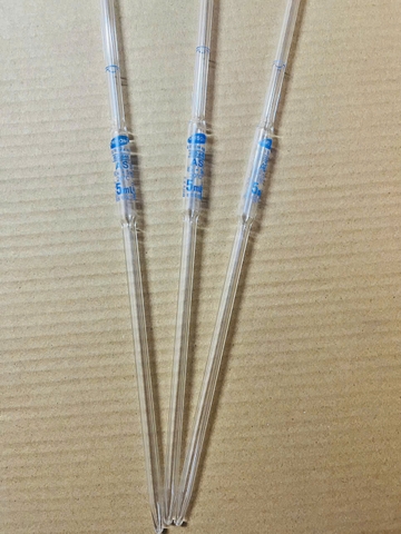 Pipet bầu 5ml, Class A, Hãng OMSONS GERMANY