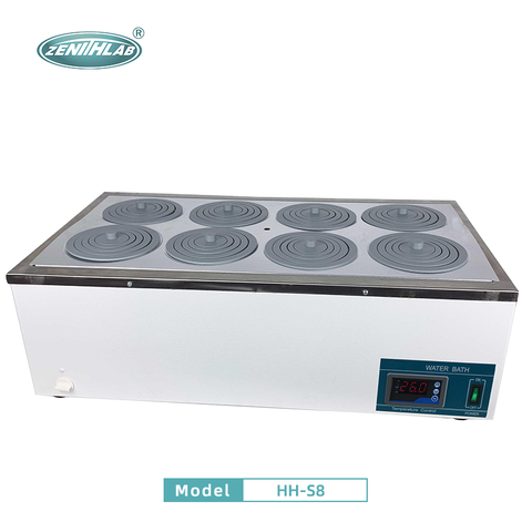 Bể cách thủy 8 vị trí, Model: HH-S8 hãng ZENITH