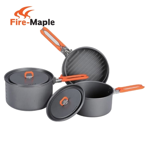Bộ Nồi Dã Ngoại 3 Chiếc | Fire Maple Feast 3