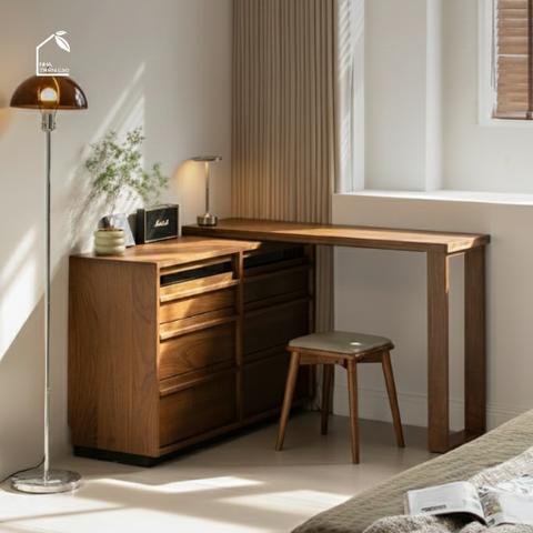 BRUNA, Tủ lưu trữ phong cách hiện đại, TLT_030, 140x40x80cm, Gỗ MDF phủ sơn 2K, Nội thất Nhà trên cao