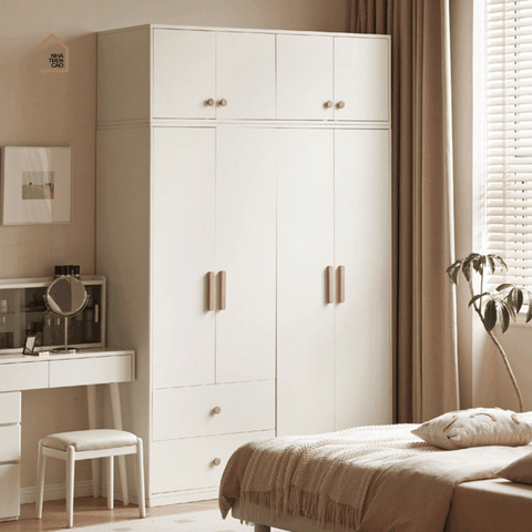 BRUNA, Tủ lưu trữ phong cách hiện đại, TLT_029, 100x40x90cm, Gỗ MDF phủ sơn 2K, Nội thất Nhà trên cao