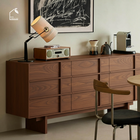 LINEA, TLT_086, Tủ lưu trữ phong cách tối giản hiện đại, 160x40x80cm, Gỗ Plywood phủ Veneer, Nội thất Nhà trên cao