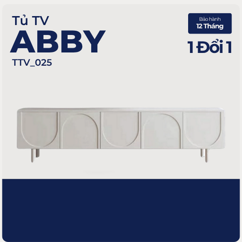 ABBY, Kệ tivi hiện đại phong cách, TTV_025, Dx40x55cm, Nội thất Nhà trên cao
