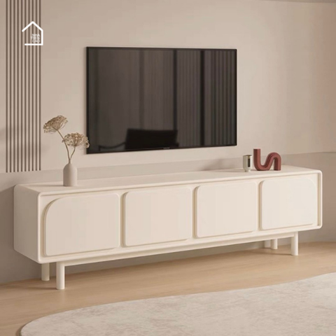 ANNI, TTV_029, Kệ tivi phong cách tối giản, 180x40x55cm, Gỗ MDF phủ sơn 2K, Nội thất Nhà trên cao