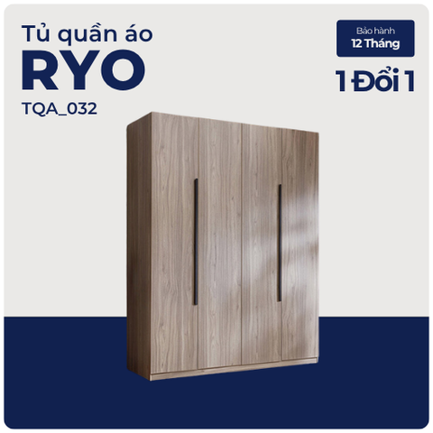 RYO, Tủ quần áo hiện đại sang trọng, TQA_032, 160x60x200cm, Nội thất Nhà trên cao