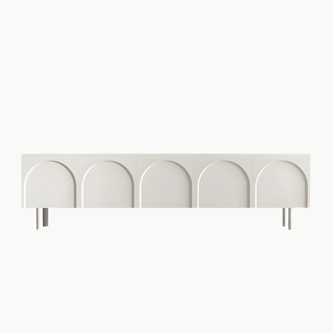 ABIGAL, TTV_026 , Kệ tivi phong cách tối giản, 180x40x55cm, Gỗ MDF phủ sơn 2K, Nội thất Nhà trên cao