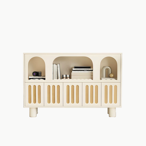 BRUNA, TLT_028, Tủ lưu trữ phong cách hiện đại, 160x40x80cm, Gỗ MDF phủ sơn 2K, Nội thất Nhà trên cao