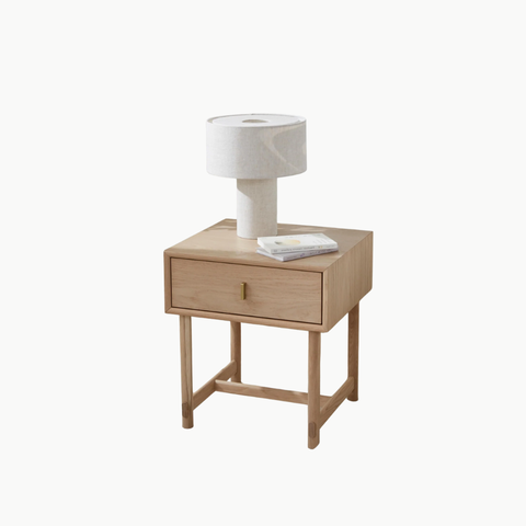 DADA, TDG_005, Tủ đầu giường 1 ngăn kéo, 42x35x60cm, Plywood phủ sơn 2K, Nội thất Nhà Trên Cao