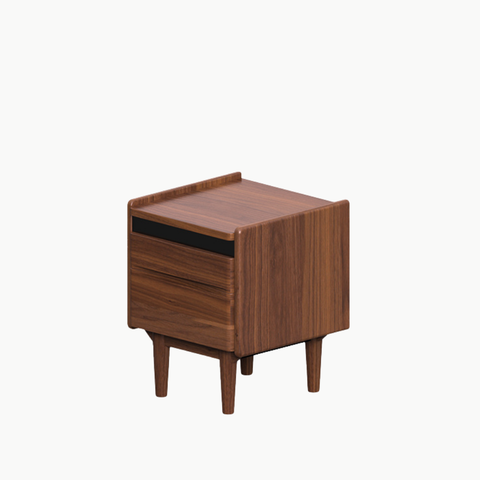 SERI, TDG_011, Tủ Đầu Giường Nhỏ Gọn Tiện Dụng, 40x40x50cm, Gỗ Plywood Phủ Veneer, Nội Thất Nhà Trên Cao