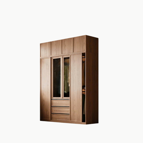 VERA, TQA_039, Tủ quần áo hiện đại sang trọng, 160x60x200cm, Nội thất Nhà trên cao