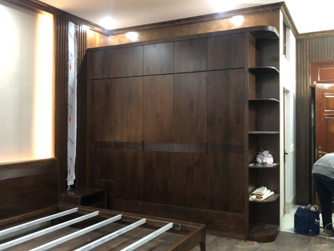 &nbsp;CÔNG TRÌNH GỖ ÓC CHÓ CỦA MR. TUẤN TẠI BẮC GIANG - SỰ KẾT HỢP HOÀN MỸ GIỮA TRUYỀN THỐNG VÀ HIỆN ĐẠI