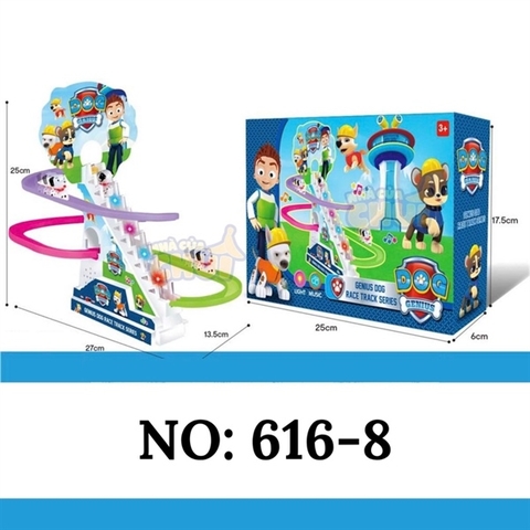 616-8 HỘP CHÓ CỨU HỘ PIN LEO THANG