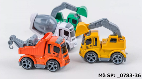 0783G36 HỘP XE CT TRỚN SẮT ĐỦ MẪU 12C (TRỘN, NÂNG, CÀO)