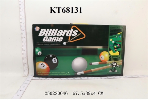 KT68131 HỘP BÀN BIDA BILLIARDS GAME 67.5X39X4