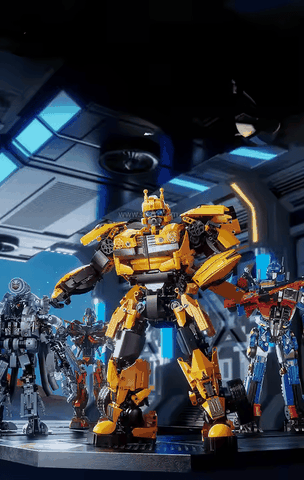 10536 HỘP LOGO RÁP BIẾN HÌNH ROBO+ VK 1412 MIẾNG