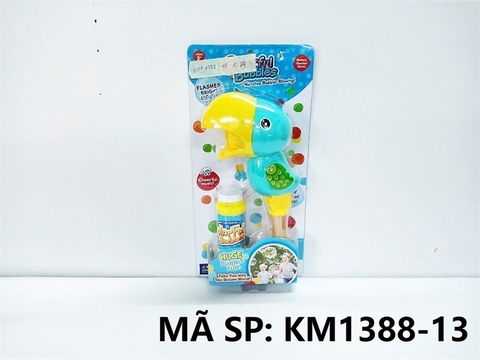 KM1388-13 VĨ CÂY THỔI XÀ BÔNG PIN VẸT 1 BÌNH