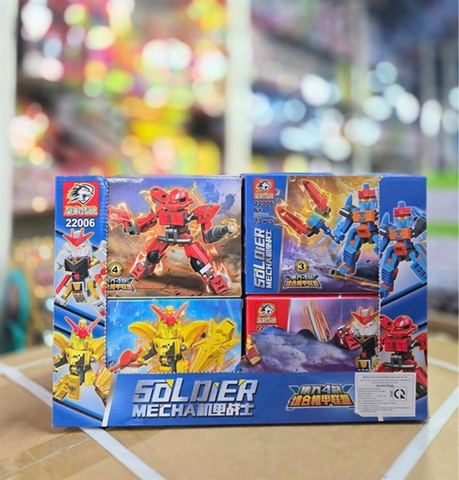 LEGO NGƯỜI MÁY LẮP RÁP 1L/8H