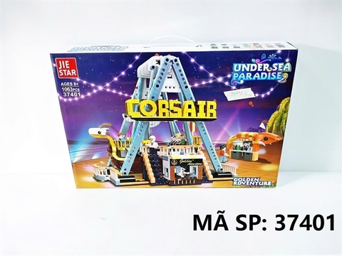 37401 HỘP LOGO RÁP XÍCH ĐU CÔNG VIÊN 1063 MIẾNG Undersea Paradise