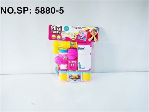 5880-5 TÚI BẾP TỦ LẠNH, LÒ NƯỚNG, MÁY XAY SINH TỐ, MÁY LỌC NƯỚC, CHÀO, CHUỐI, ĐẬU PHỘNG Mini Tableware
