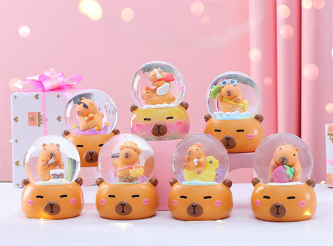 2023-A035 HỘP BLINDBOX QUẢ CẦU CAPYBARA CÓ ĐÈN 1L/6 1T/72