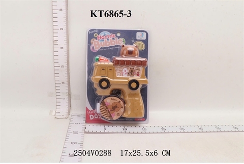 KT6865-3  VĨ X_ XÀ BÔNG PIN XE CAPYBARA + 1 BÌNH