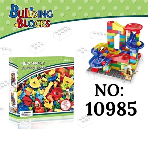 10985 HỘP LOGO RÁP NHÀ CẦU TRƯỢT BANH 500 MIẾNG