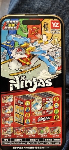 HỘP LOGO NINJA 16 HỘP 7094