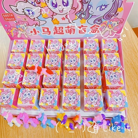 5052 HỘP BLINDBOX MÓC KHÓA NGỰA PONY 1T/120