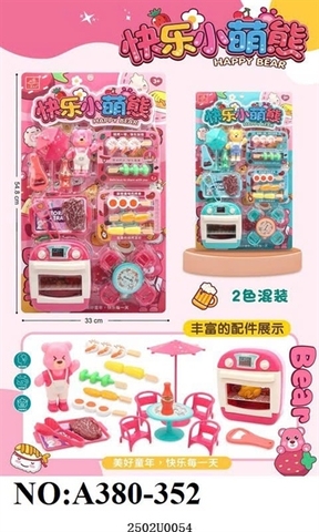 A380-372 VĨ BẾP+ MÁY BAY MẶT CƯỜI+ MÁY LỌC NƯỚC+ BÁNH HOT DOG+ KHOAI TAY CHIÊN+ LON SODA (2 MÀU)