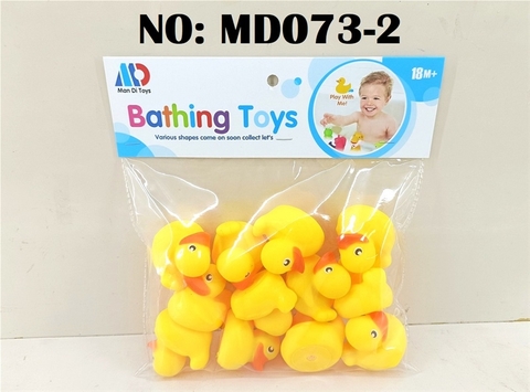 MD073-2 TÚI CHÍT VỊT VÀNG 12C BATHING TOYS (PVC)
